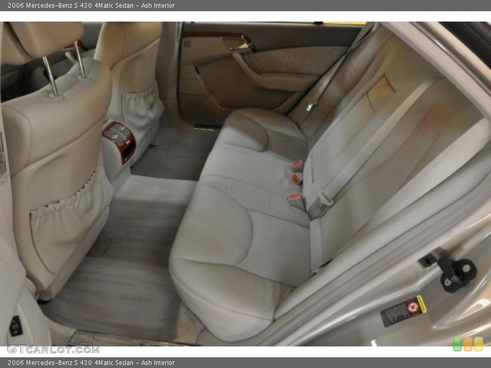 Ash Interior Photo for the 2006 Mercedes-Benz S 430 4Matic Sedan #40276026