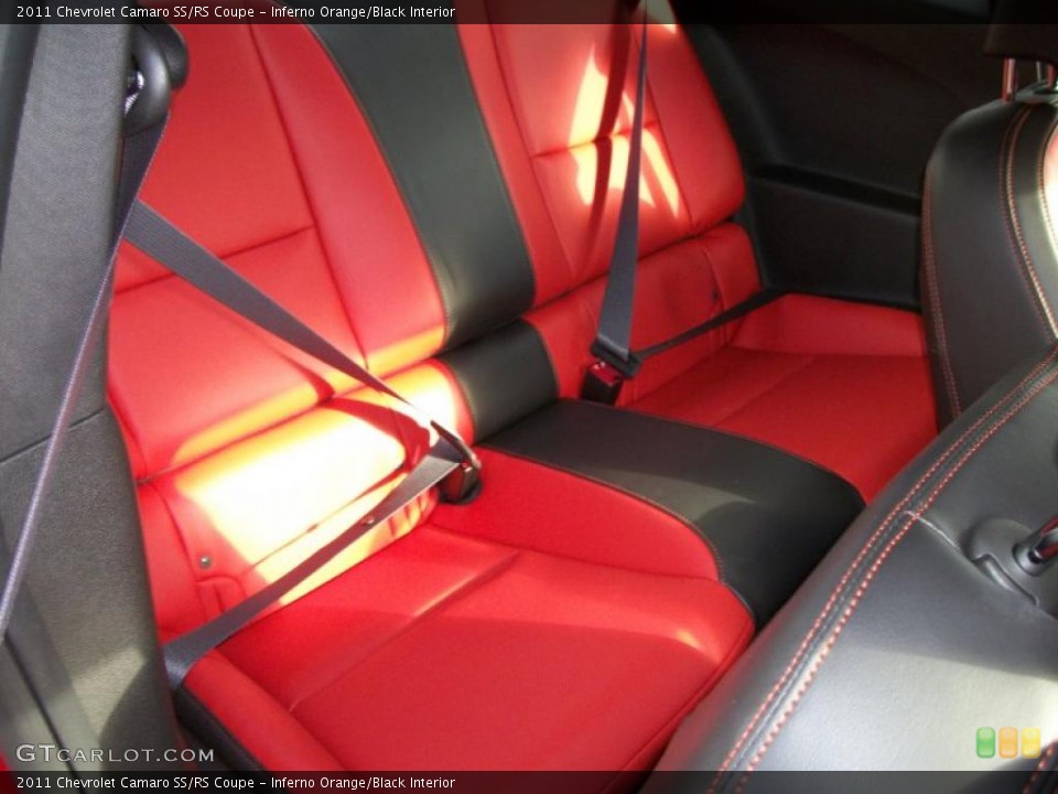 Inferno Orange/Black Interior Photo for the 2011 Chevrolet Camaro SS/RS Coupe #40276222