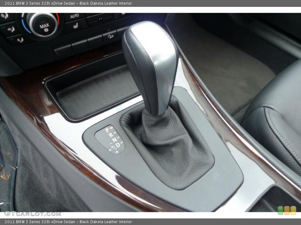 Black Dakota Leather Interior Transmission for the 2011 BMW 3 Series 328i xDrive Sedan #40279482