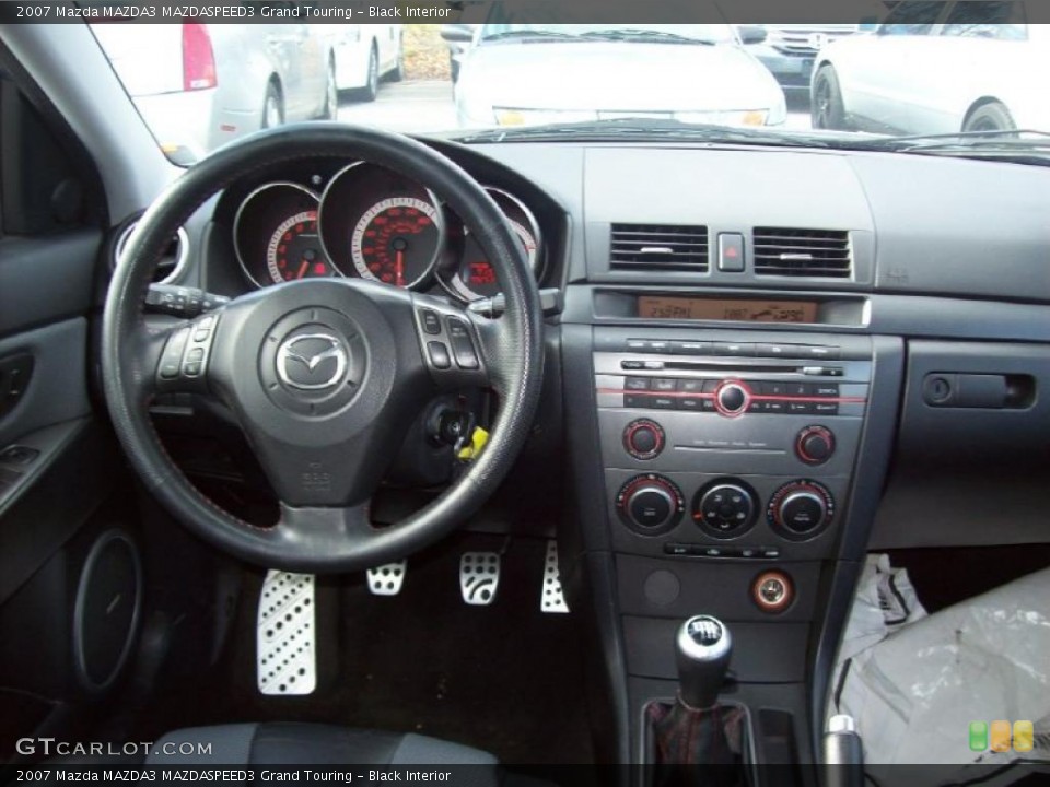 Black Interior Dashboard for the 2007 Mazda MAZDA3 MAZDASPEED3 Grand Touring #40281158