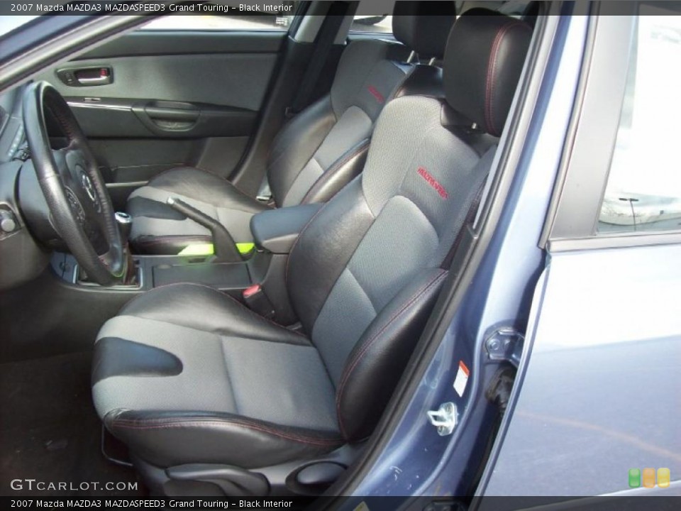 Black Interior Photo for the 2007 Mazda MAZDA3 MAZDASPEED3 Grand Touring #40281178