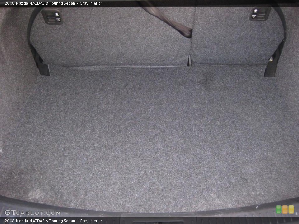 Gray Interior Trunk for the 2008 Mazda MAZDA3 s Touring Sedan #40281582