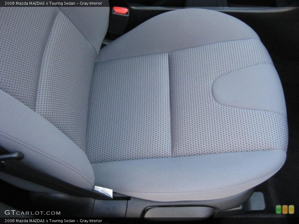 Gray Interior Photo for the 2008 Mazda MAZDA3 s Touring Sedan #40281730