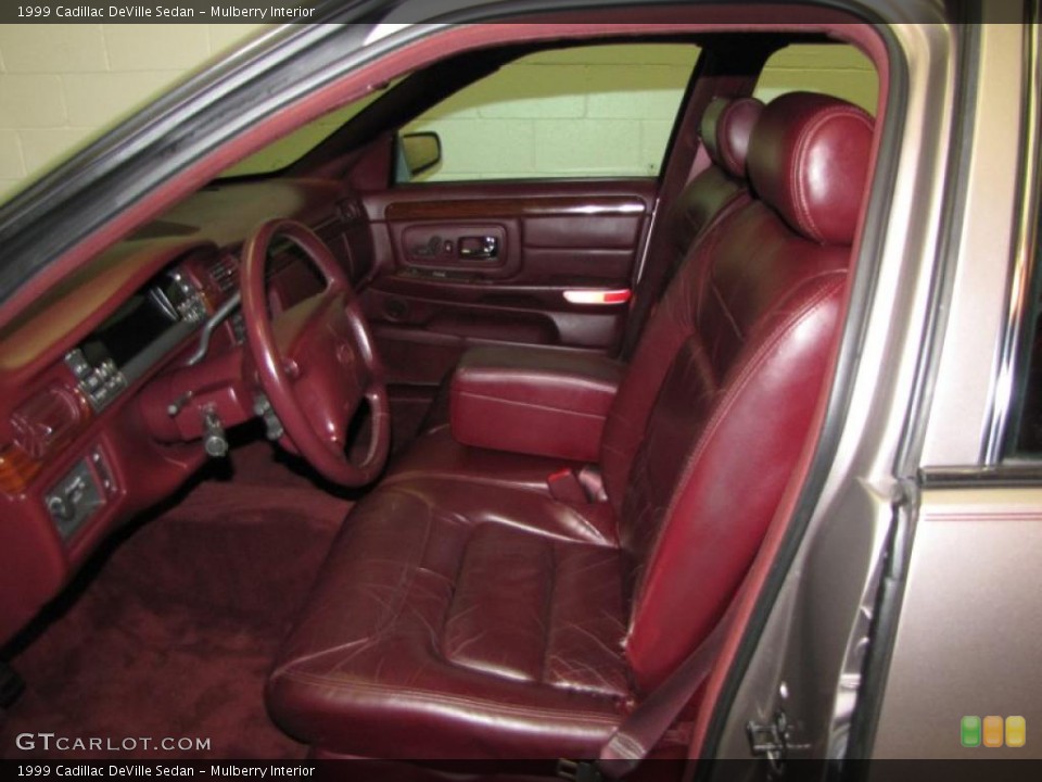 Mulberry Interior Photo for the 1999 Cadillac DeVille Sedan #40283886