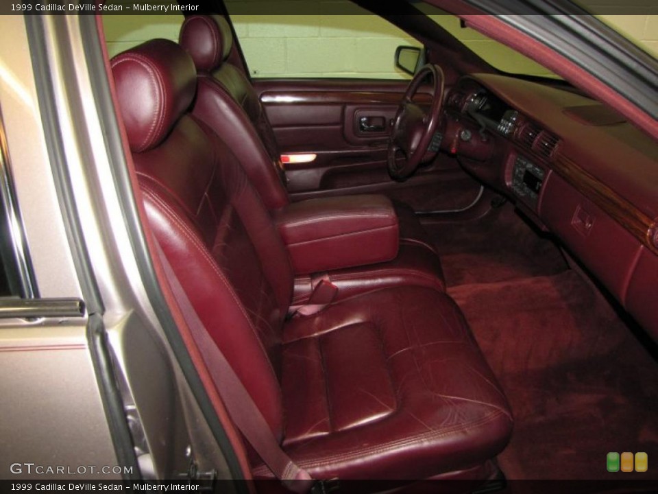 Mulberry Interior Photo for the 1999 Cadillac DeVille Sedan #40283918