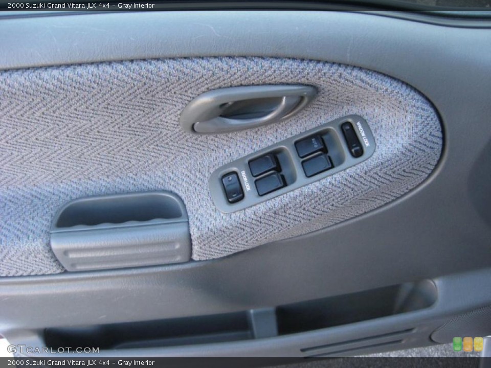 Gray Interior Door Panel for the 2000 Suzuki Grand Vitara JLX 4x4 #40284890