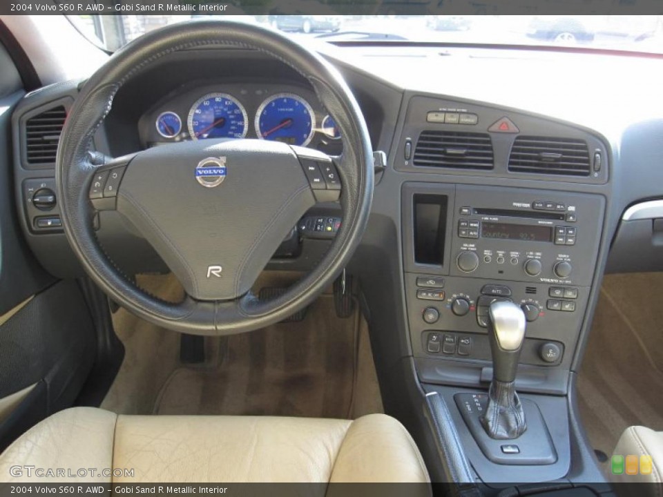 Gobi Sand R Metallic Interior Dashboard for the 2004 Volvo S60 R AWD #40290939
