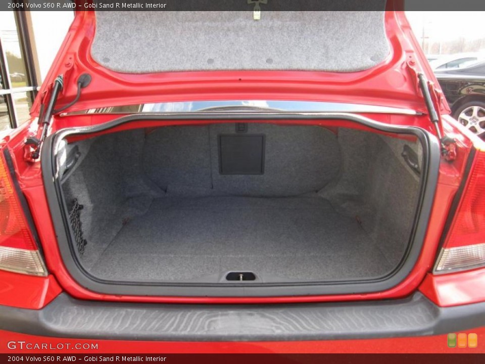 Gobi Sand R Metallic Interior Trunk for the 2004 Volvo S60 R AWD #40291111