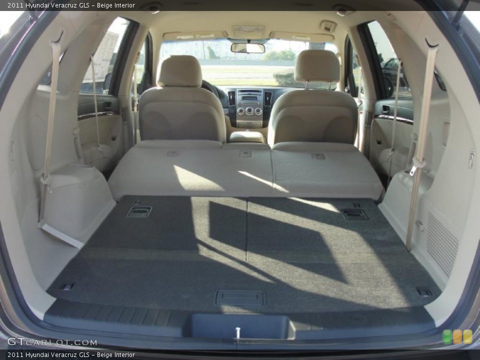 Beige Interior Trunk for the 2011 Hyundai Veracruz GLS #40291991