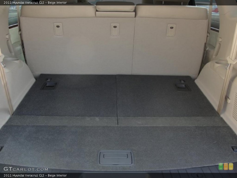 Beige Interior Trunk for the 2011 Hyundai Veracruz GLS #40292563