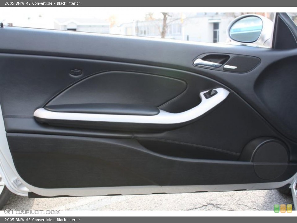 Black Interior Door Panel for the 2005 BMW M3 Convertible #40293871