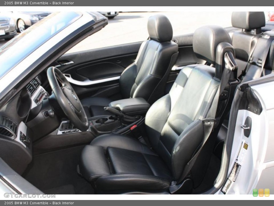 Black Interior Photo for the 2005 BMW M3 Convertible #40293887