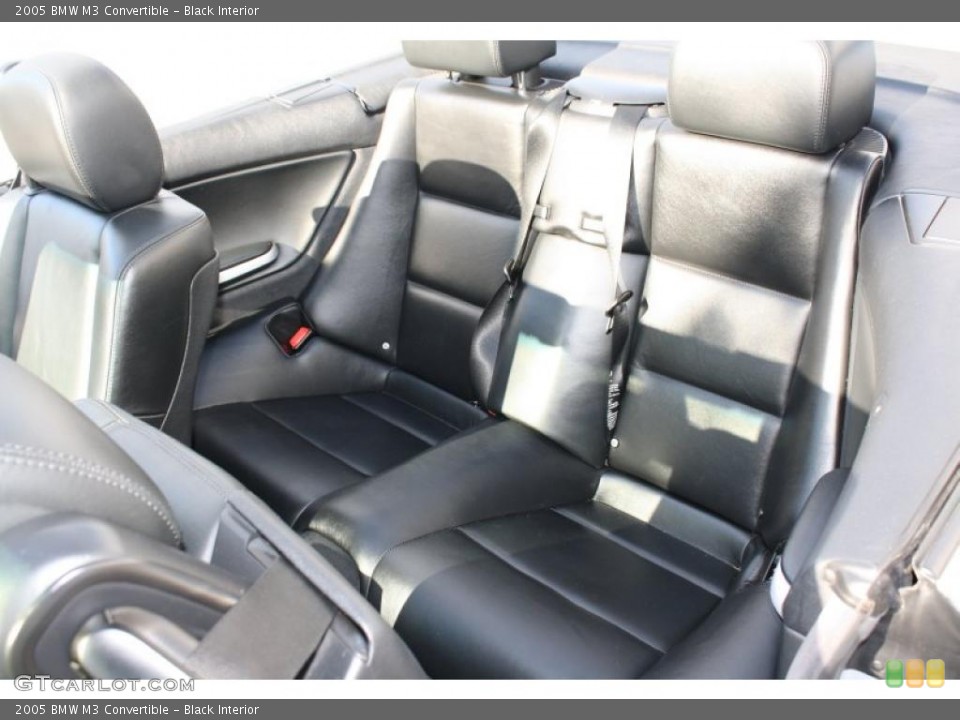 Black Interior Photo for the 2005 BMW M3 Convertible #40293923