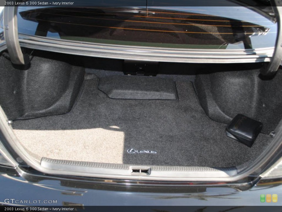 Ivory Interior Trunk for the 2003 Lexus IS 300 Sedan #40299795
