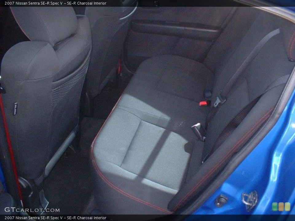 SE-R Charcoal Interior Photo for the 2007 Nissan Sentra SE-R Spec V #40303420