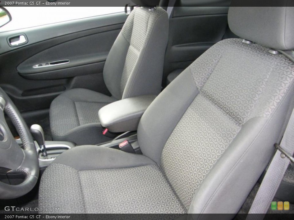 Ebony Interior Photo for the 2007 Pontiac G5 GT #40304488