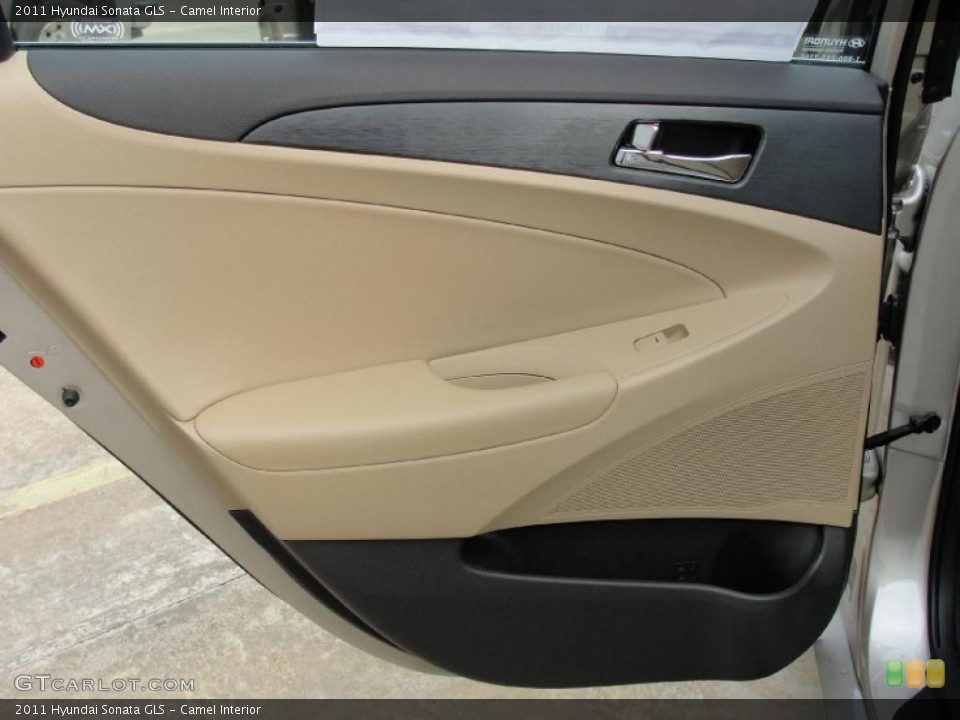 Camel Interior Door Panel for the 2011 Hyundai Sonata GLS #40305904
