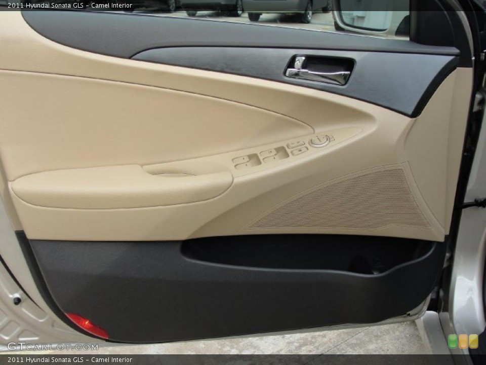 Camel Interior Door Panel for the 2011 Hyundai Sonata GLS #40305932