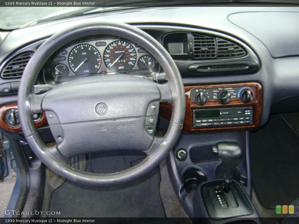 Midnight Blue Interior Dashboard for the 1999 Mercury Mystique LS #40306268