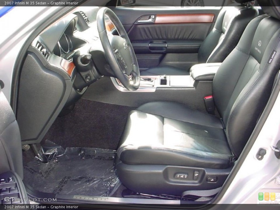 Graphite Interior Photo for the 2007 Infiniti M 35 Sedan #40307016