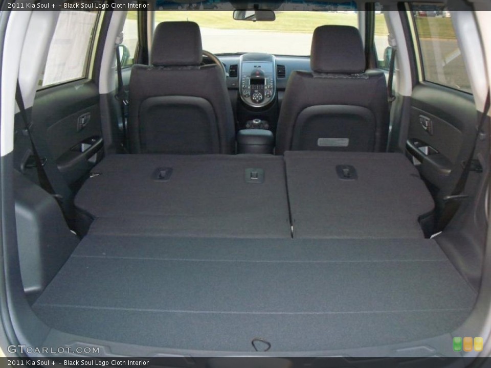 Black Soul Logo Cloth Interior Trunk for the 2011 Kia Soul + #40307300