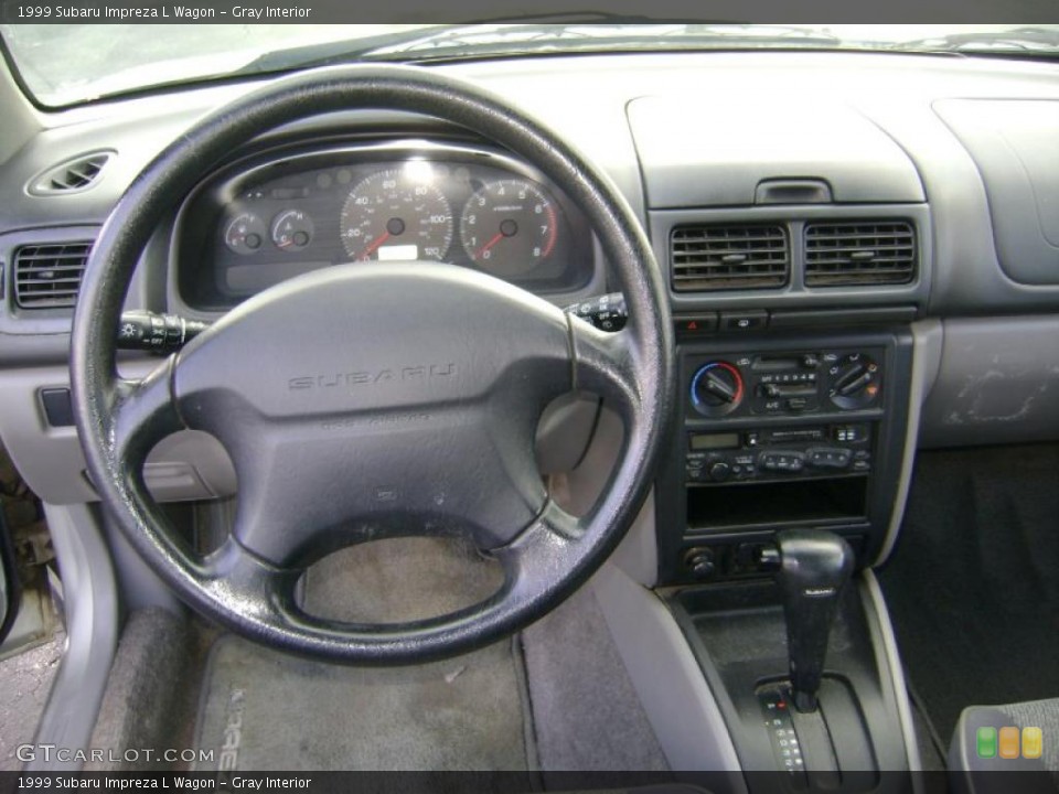 Gray Interior Dashboard for the 1999 Subaru Impreza L Wagon #40307368