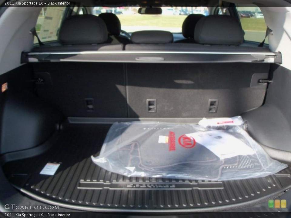 Black Interior Trunk for the 2011 Kia Sportage LX #40309304