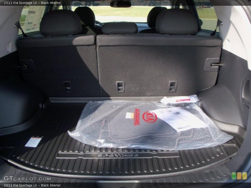 Black Interior Trunk for the 2011 Kia Sportage LX #40309320