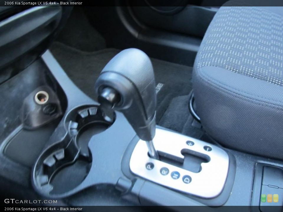 Black Interior Transmission for the 2006 Kia Sportage LX V6 4x4 #40311132