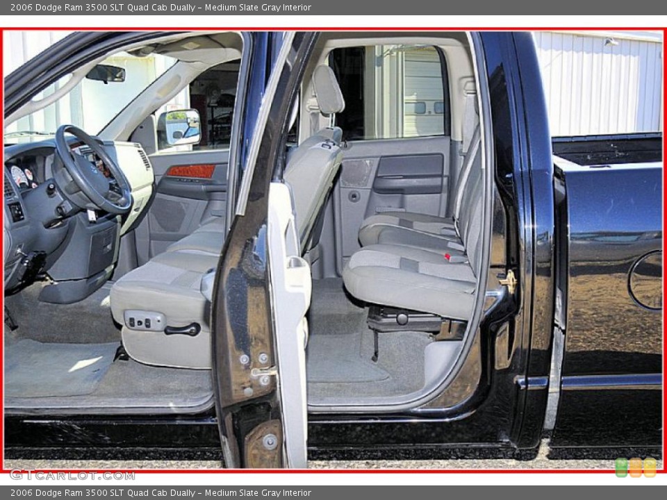 Medium Slate Gray Interior Photo for the 2006 Dodge Ram 3500 SLT Quad Cab Dually #40311280