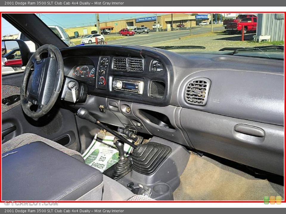 Mist Gray Interior Photo for the 2001 Dodge Ram 3500 SLT Club Cab 4x4 Dually #40311948