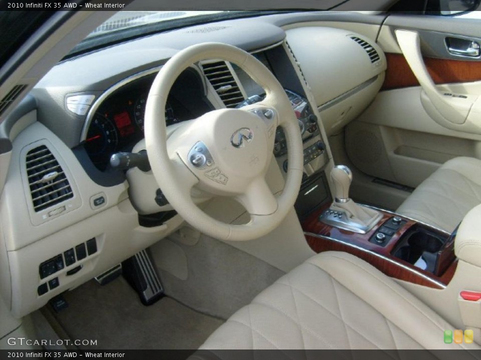 Wheat 2010 Infiniti FX Interiors