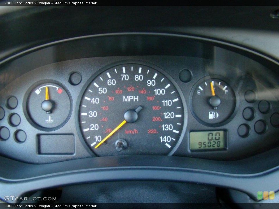 Medium Graphite Interior Gauges for the 2000 Ford Focus SE Wagon #40315616