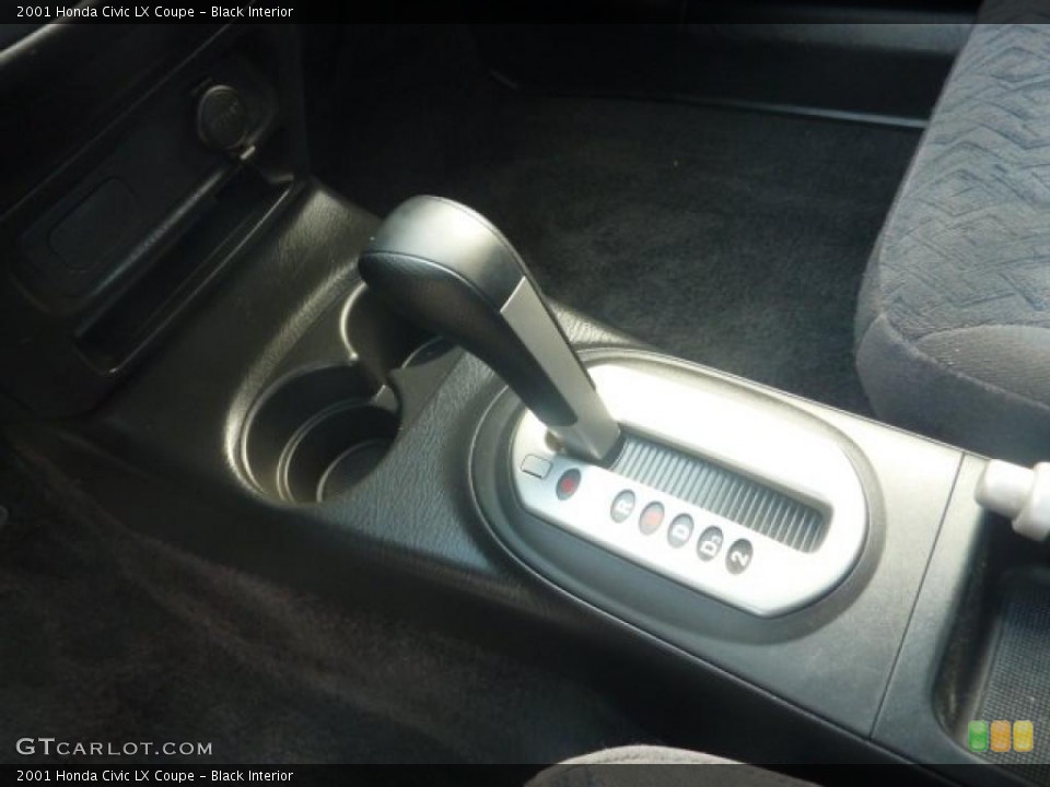Black Interior Transmission for the 2001 Honda Civic LX Coupe #40319696