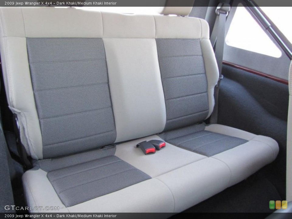 Dark Khaki/Medium Khaki Interior Photo for the 2009 Jeep Wrangler X 4x4 #40320732