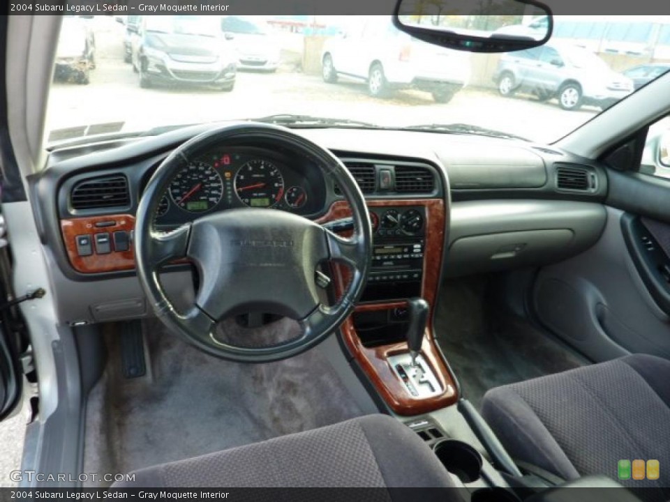 Gray Moquette Interior Dashboard for the 2004 Subaru Legacy L Sedan #40321200
