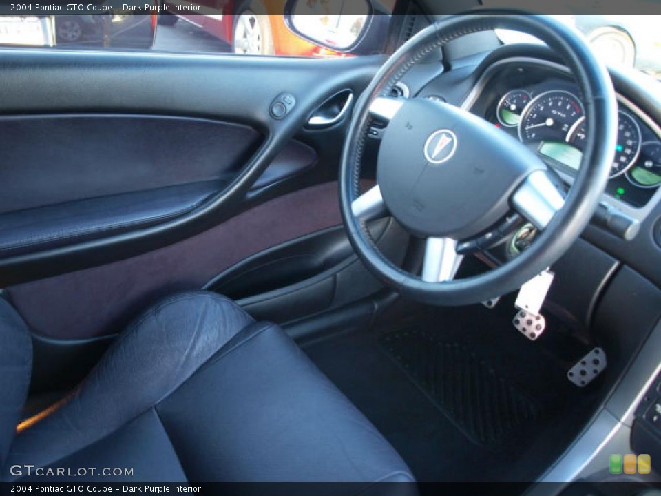 Dark Purple Interior Steering Wheel for the 2004 Pontiac GTO Coupe #40322116