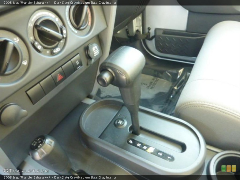 Dark Slate Gray/Medium Slate Gray Interior Transmission for the 2008 Jeep Wrangler Sahara 4x4 #40322324
