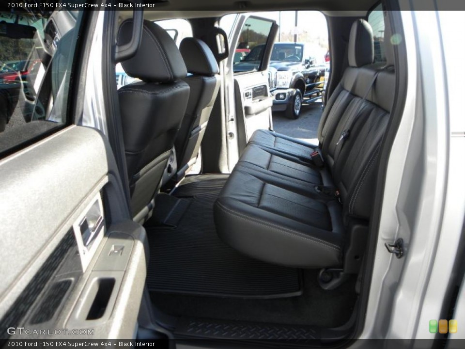 Black Interior Photo for the 2010 Ford F150 FX4 SuperCrew 4x4 #40322996