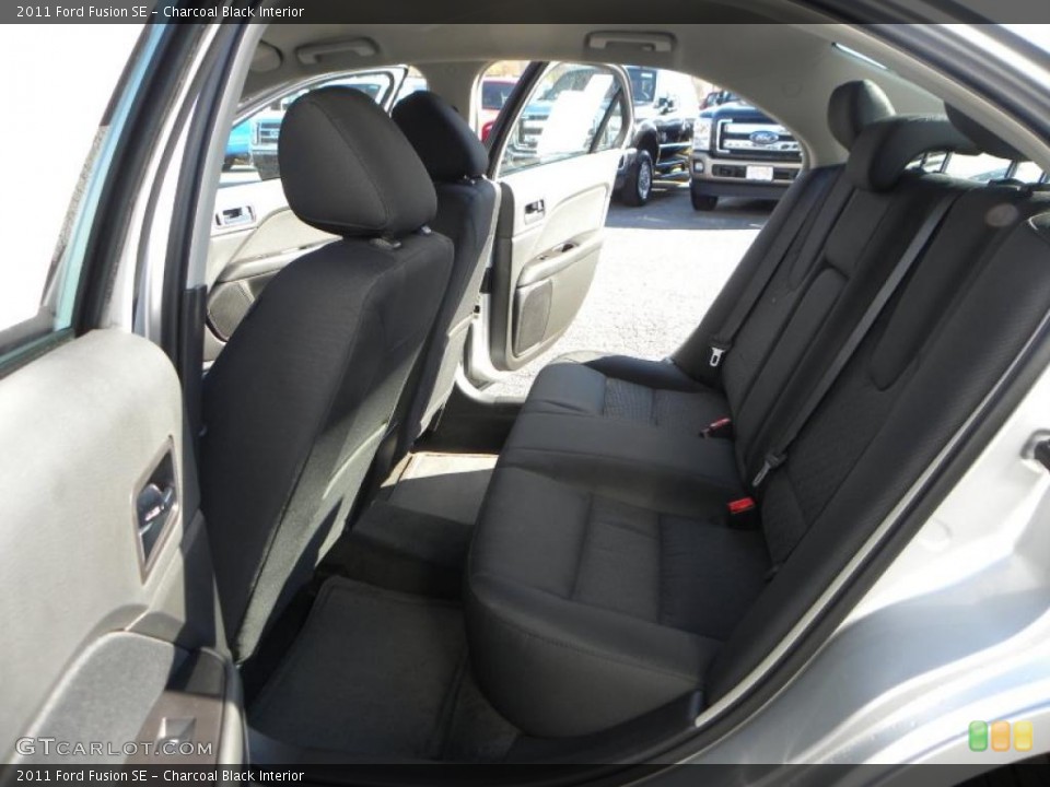 Charcoal Black Interior Photo for the 2011 Ford Fusion SE #40324796