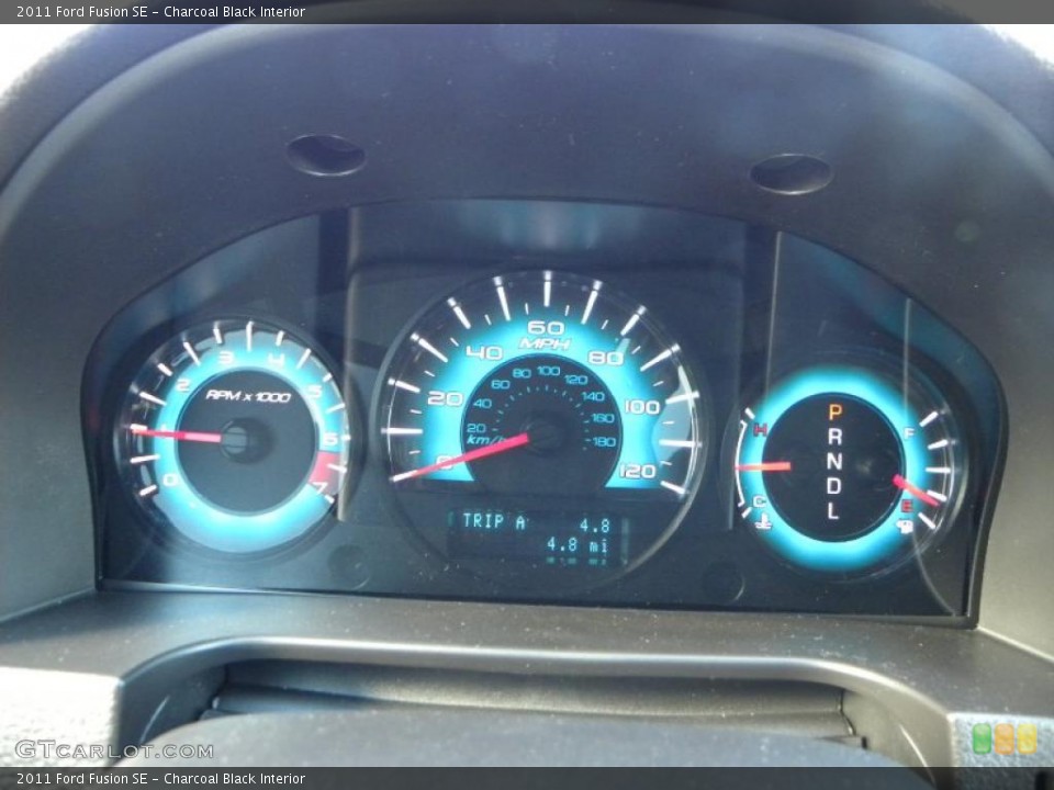Charcoal Black Interior Gauges for the 2011 Ford Fusion SE #40324908