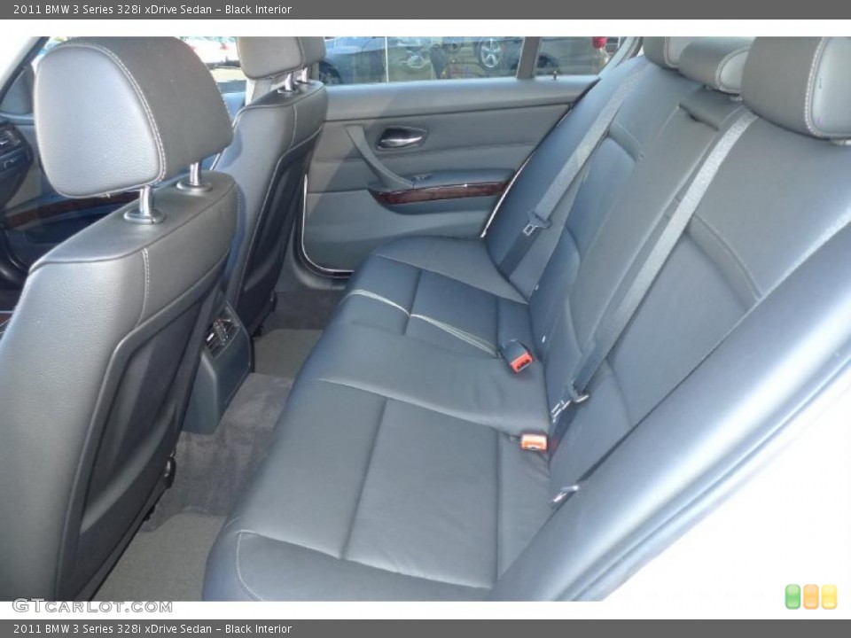 Black Interior Photo for the 2011 BMW 3 Series 328i xDrive Sedan #40326796