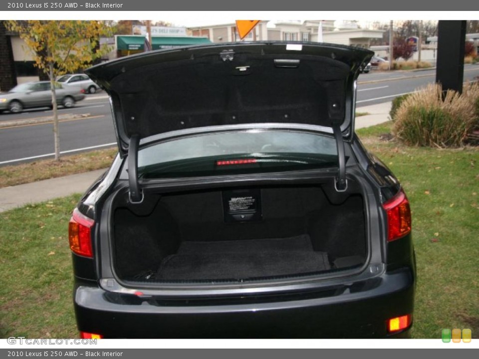 Black Interior Trunk for the 2010 Lexus IS 250 AWD #40327308
