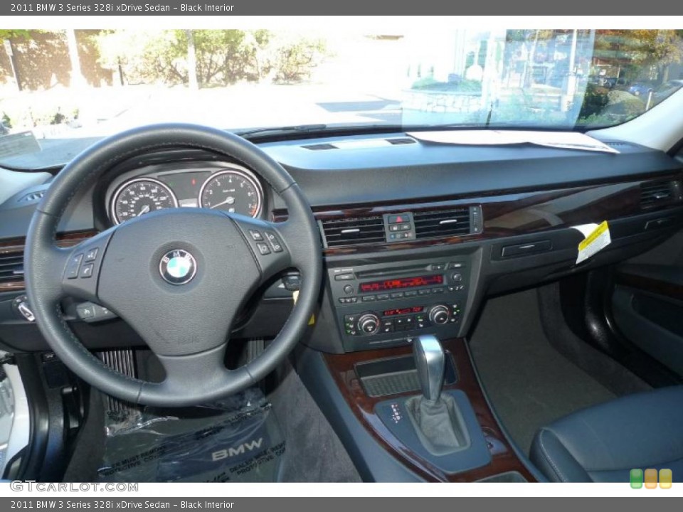 Black Interior Dashboard for the 2011 BMW 3 Series 328i xDrive Sedan #40327379