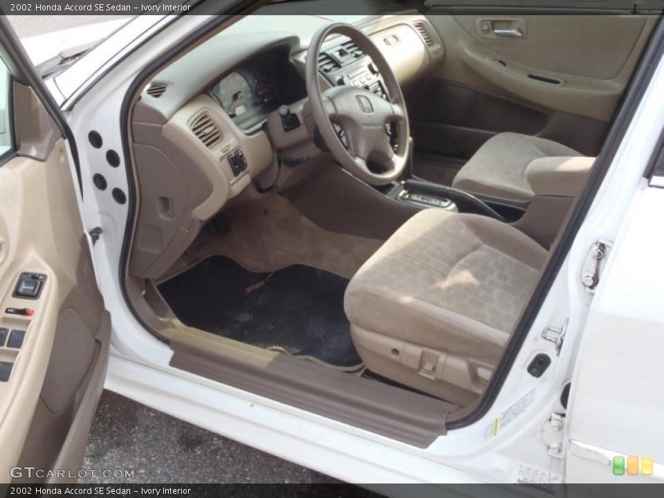 Ivory Interior Prime Interior for the 2002 Honda Accord SE Sedan #40328989