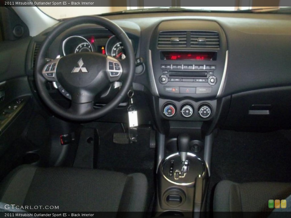 Black Interior Dashboard for the 2011 Mitsubishi Outlander Sport ES #40330277