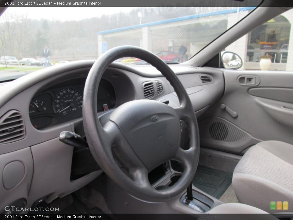 Medium Graphite Interior Photo for the 2001 Ford Escort SE Sedan #40337230