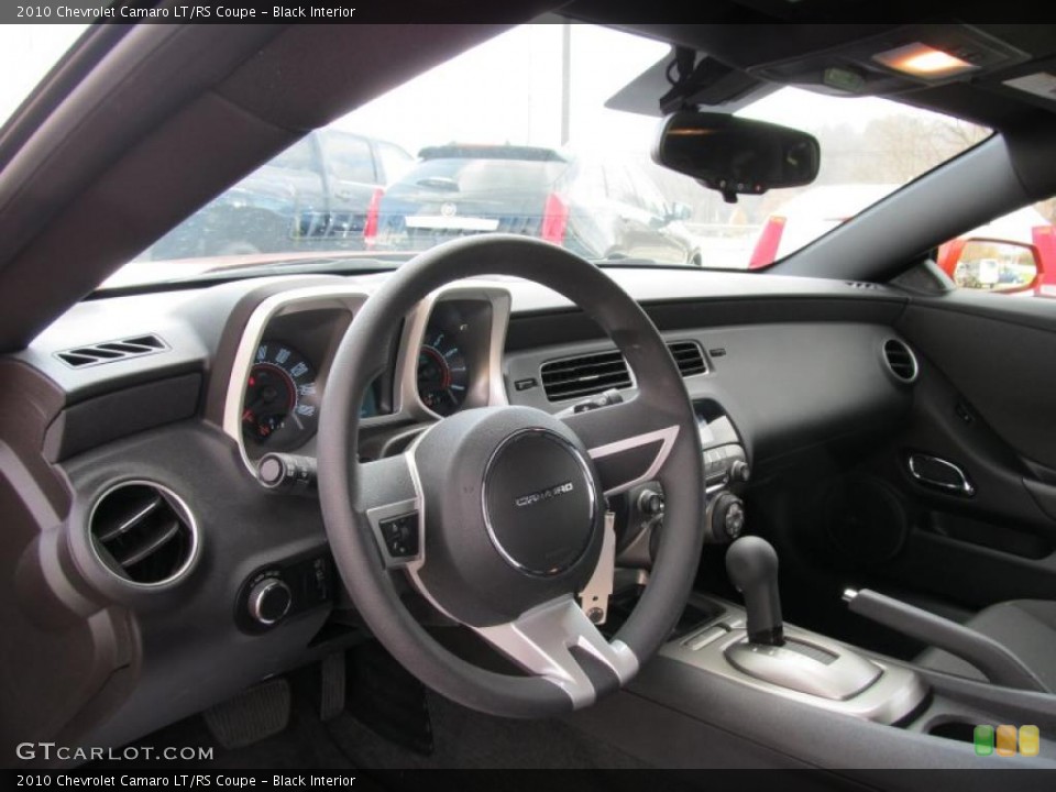 Black Interior Dashboard for the 2010 Chevrolet Camaro LT/RS Coupe #40338426