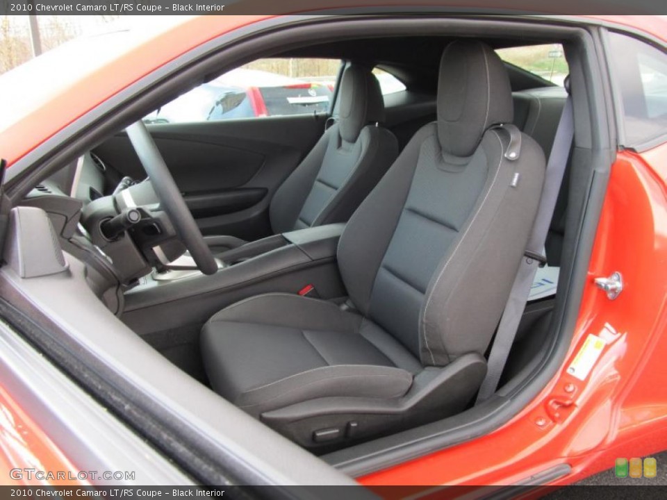 Black Interior Photo for the 2010 Chevrolet Camaro LT/RS Coupe #40338447