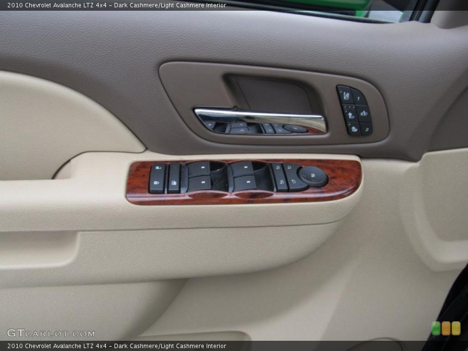 Dark Cashmere/Light Cashmere Interior Door Panel for the 2010 Chevrolet Avalanche LTZ 4x4 #40340027